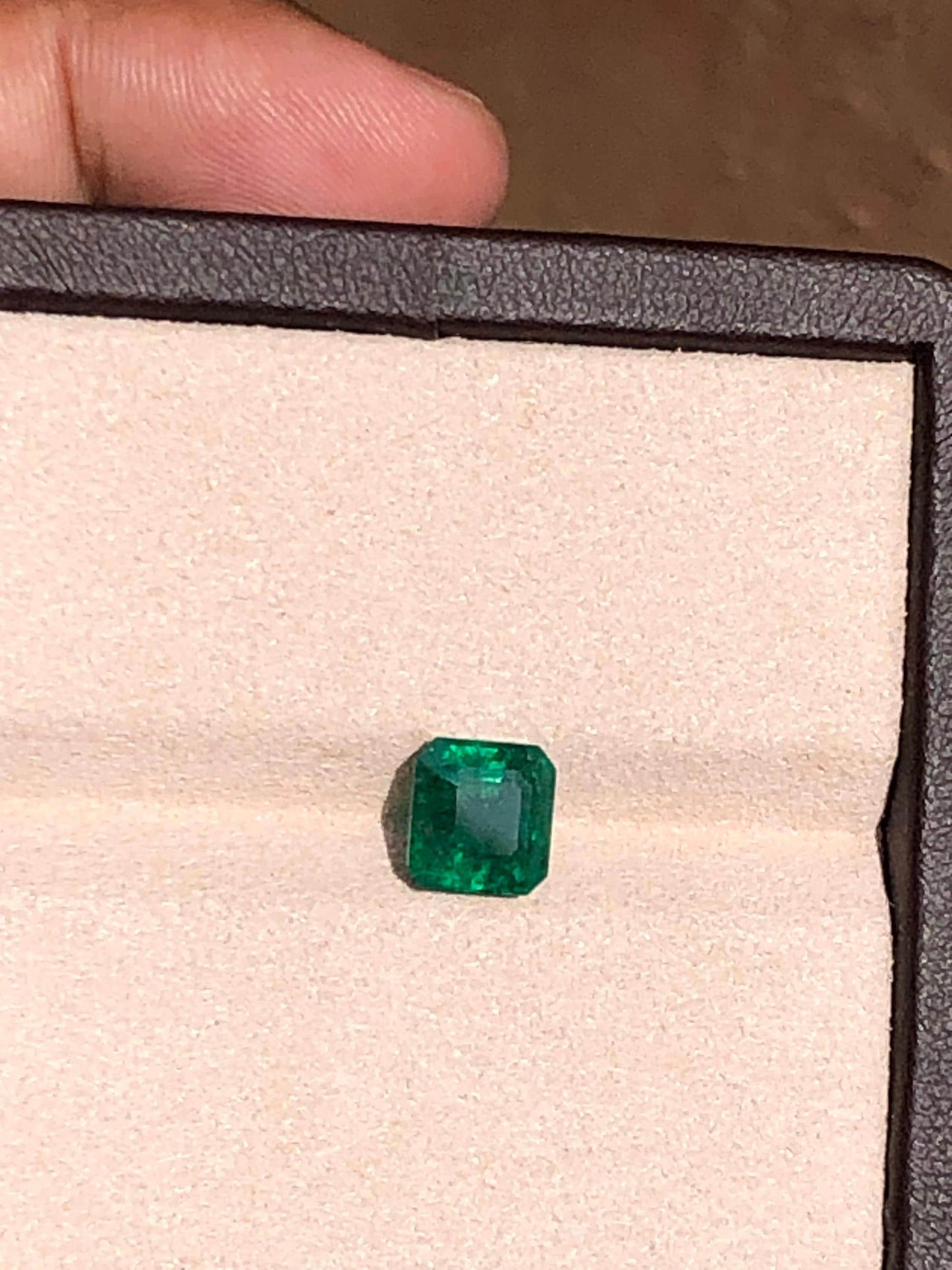 Faceted Emerald 3.045 Carat | Loose Emerald Cut Gemstone for Jewelry
