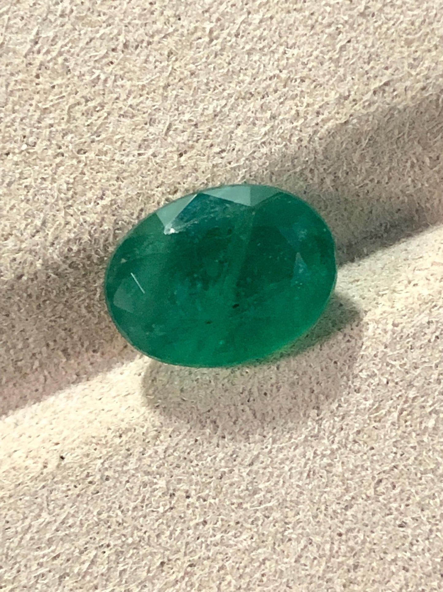 4.83 Carat Natural Emerald Oval Cut | Genuine Emerald Loose Gemstone