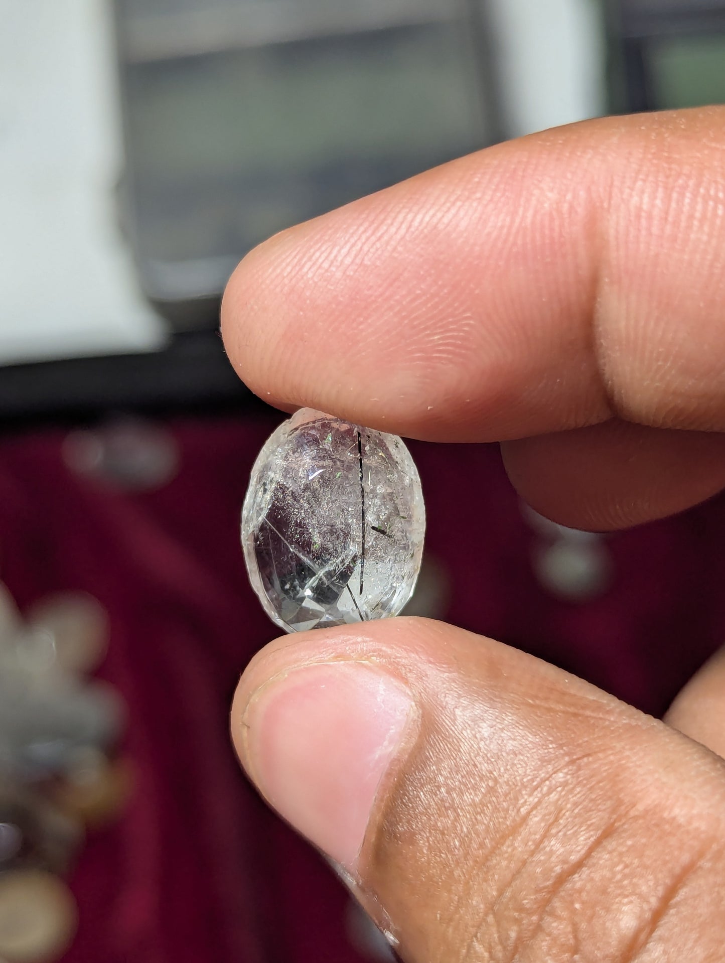 7.7 Carat Mohe Najaf Quartz Stone | Natural Certified Gem