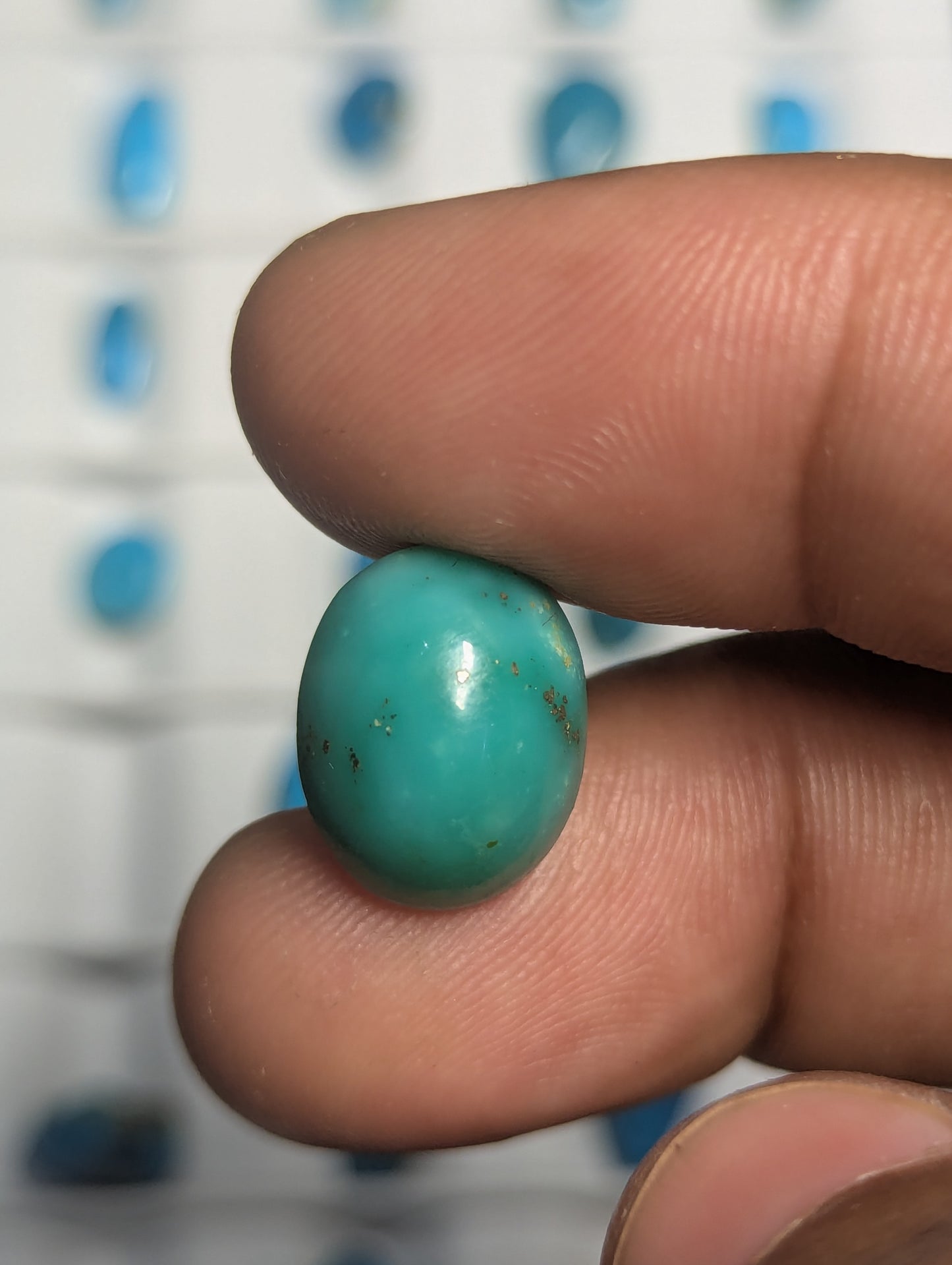 9.105 carat natural feroza stone