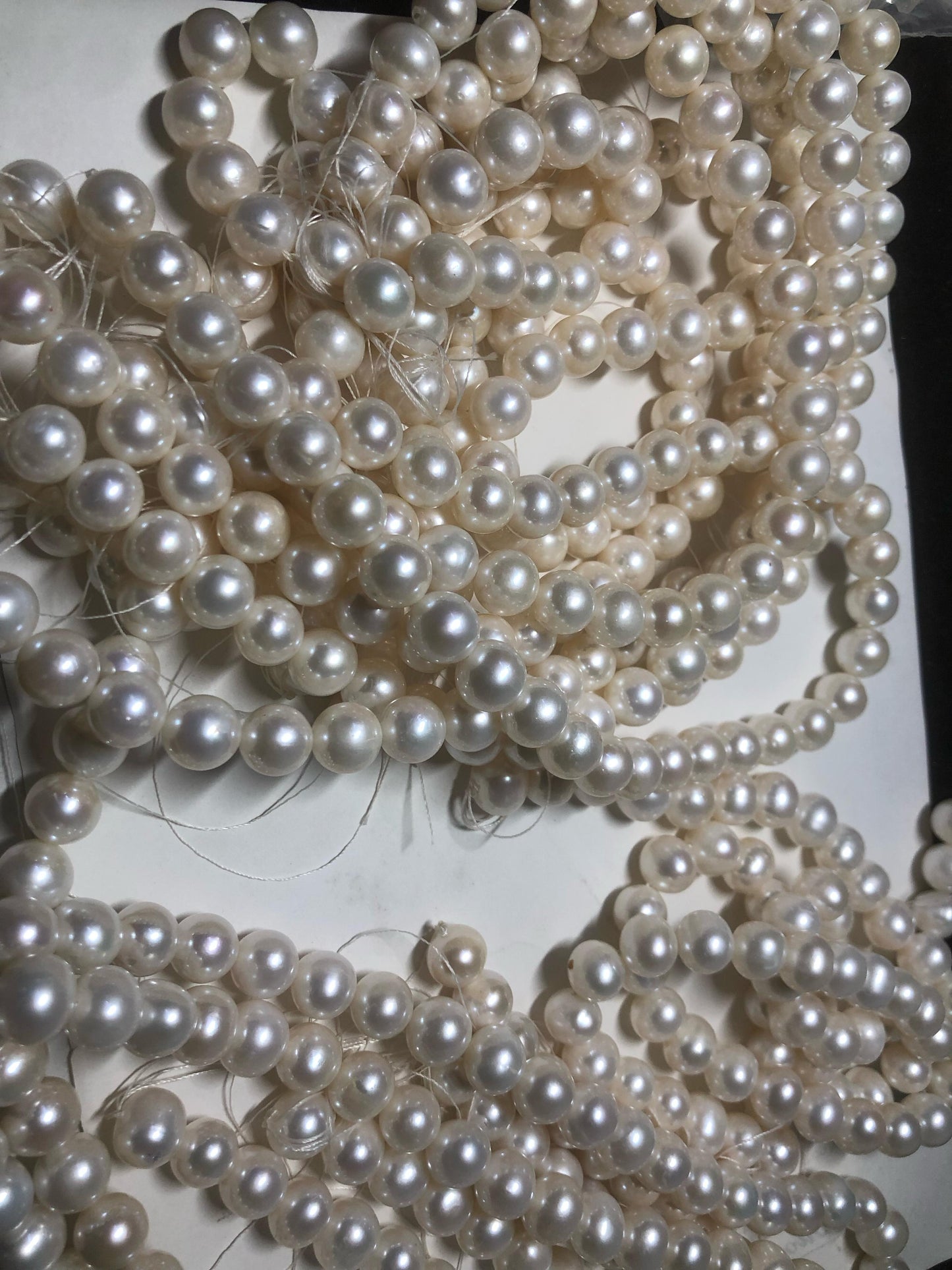 Natural Pearl Necklace | 11mm Pearls Jewelry Set