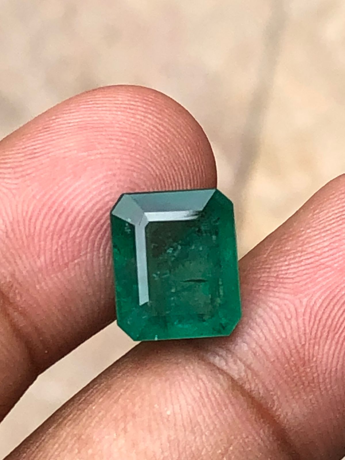 6.405 Carat Zambian Emerald