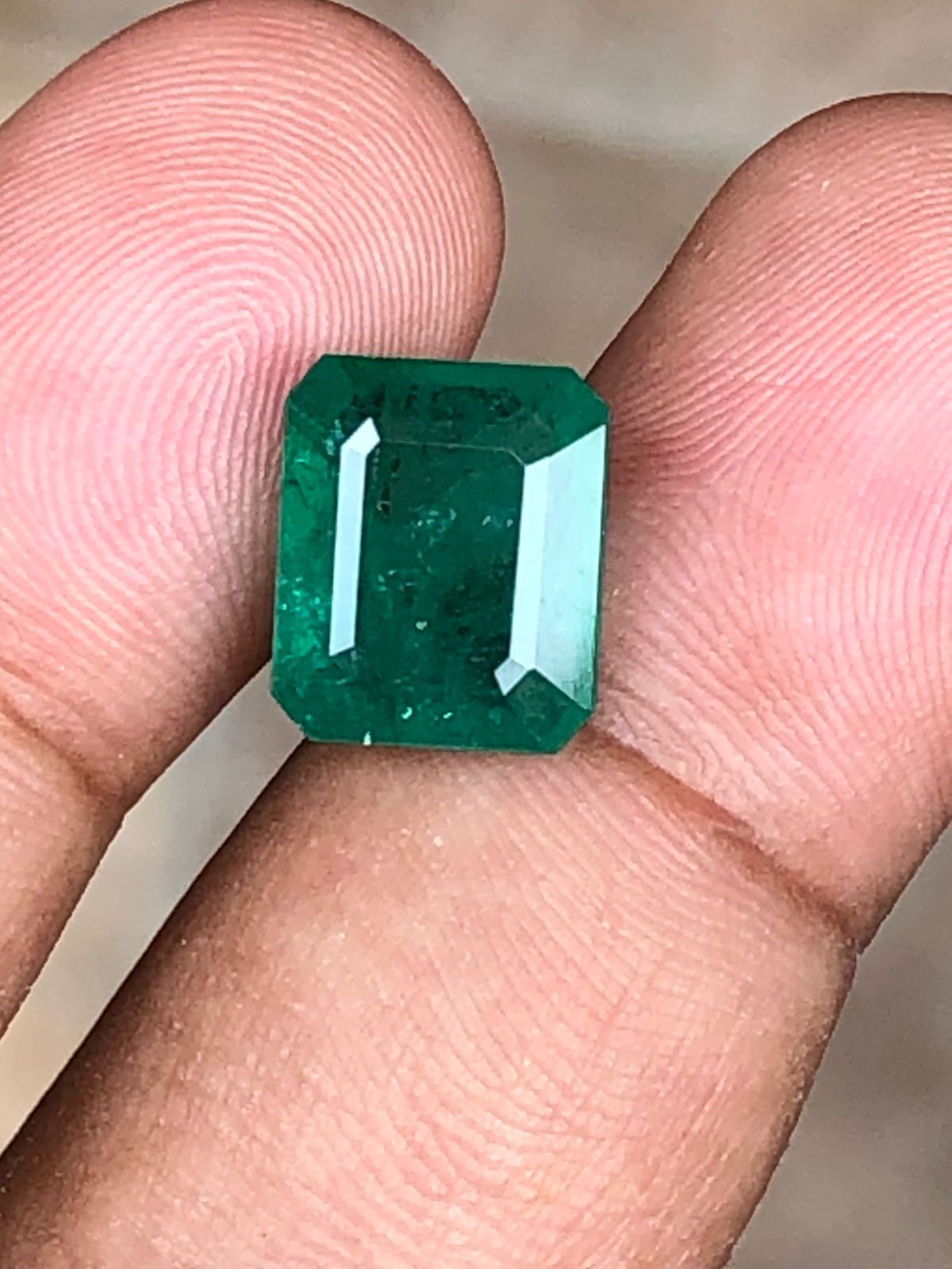 6.405 Carat Zambian Emerald