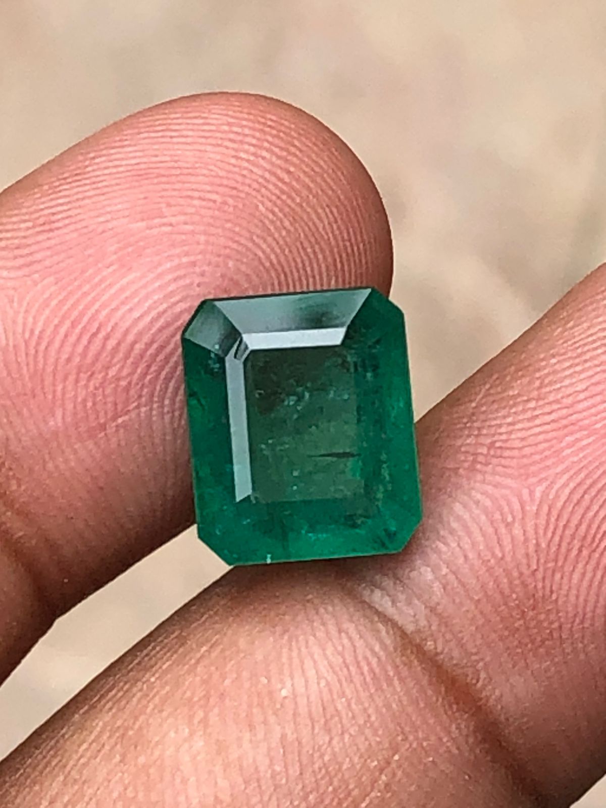 6.405 Carat Zambian Emerald