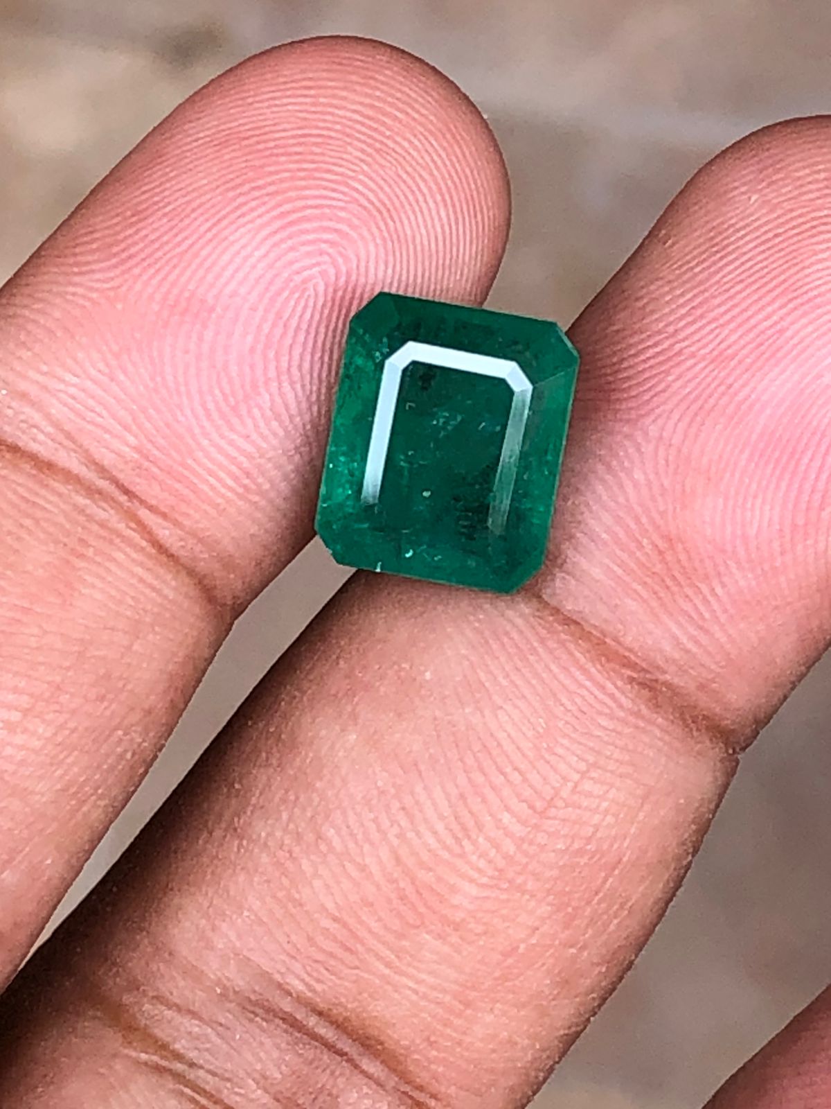 6.405 Carat Zambian Emerald