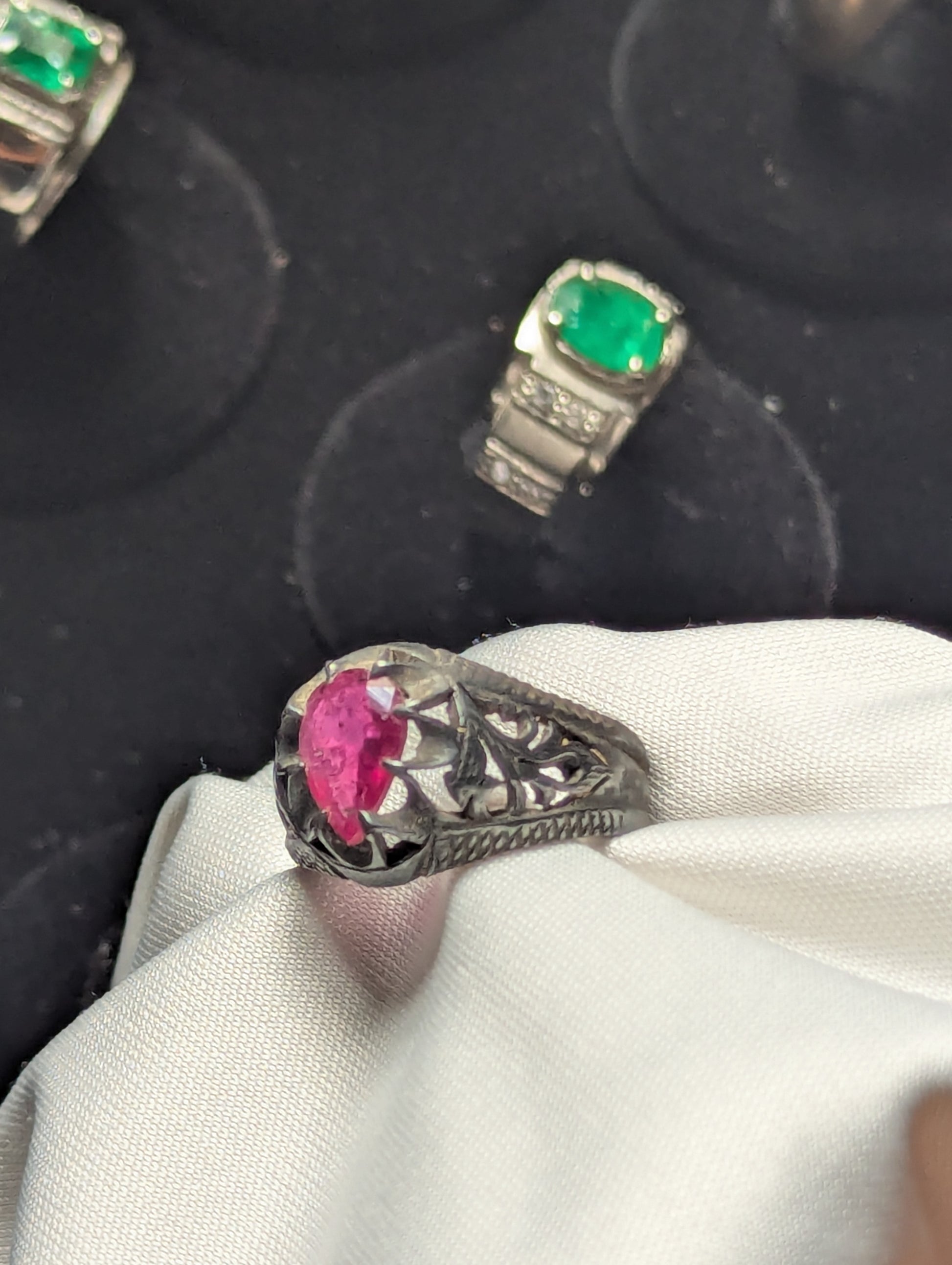 premium ruby ring for men