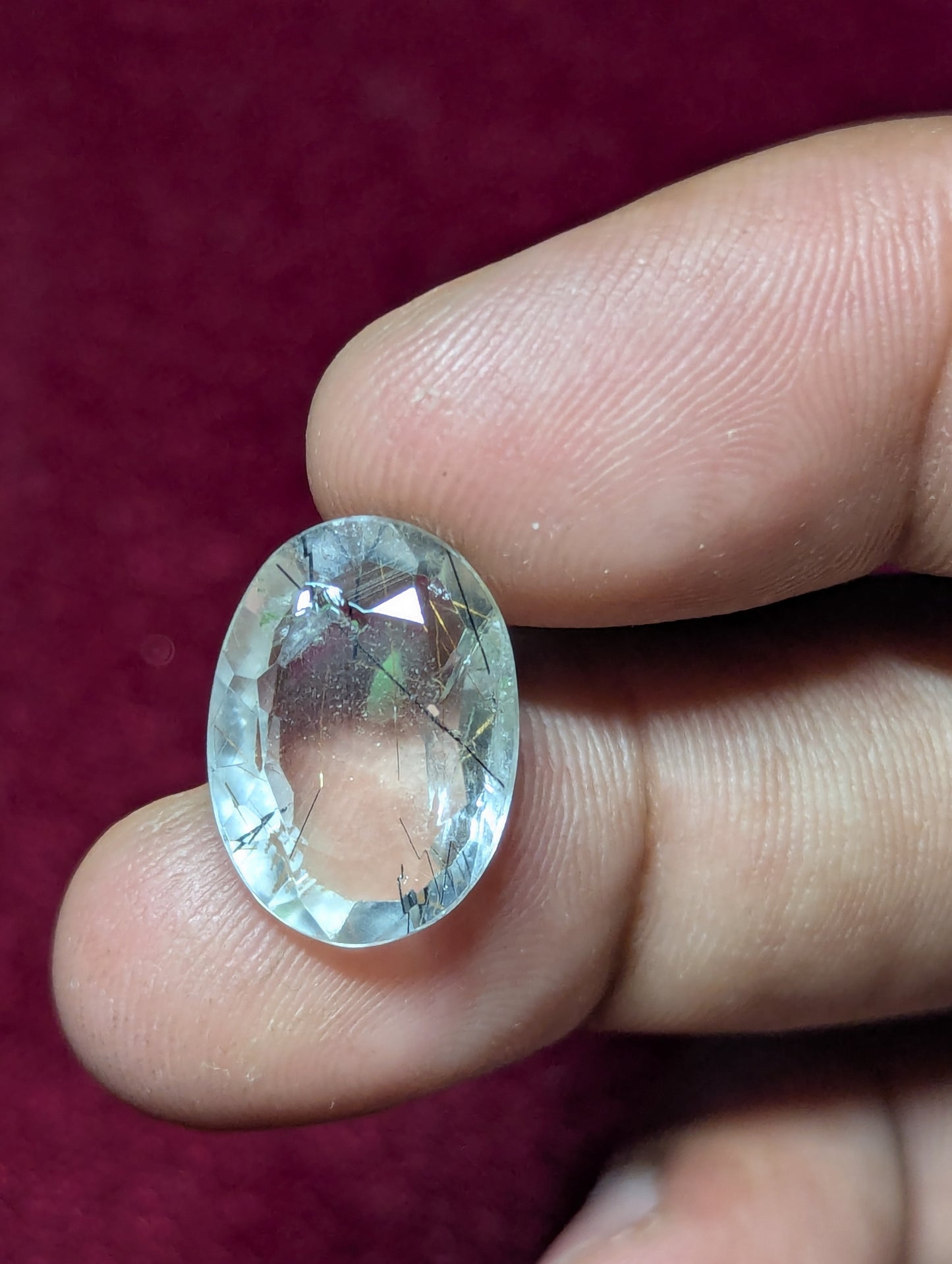 certified 9.6 carat quartz stone