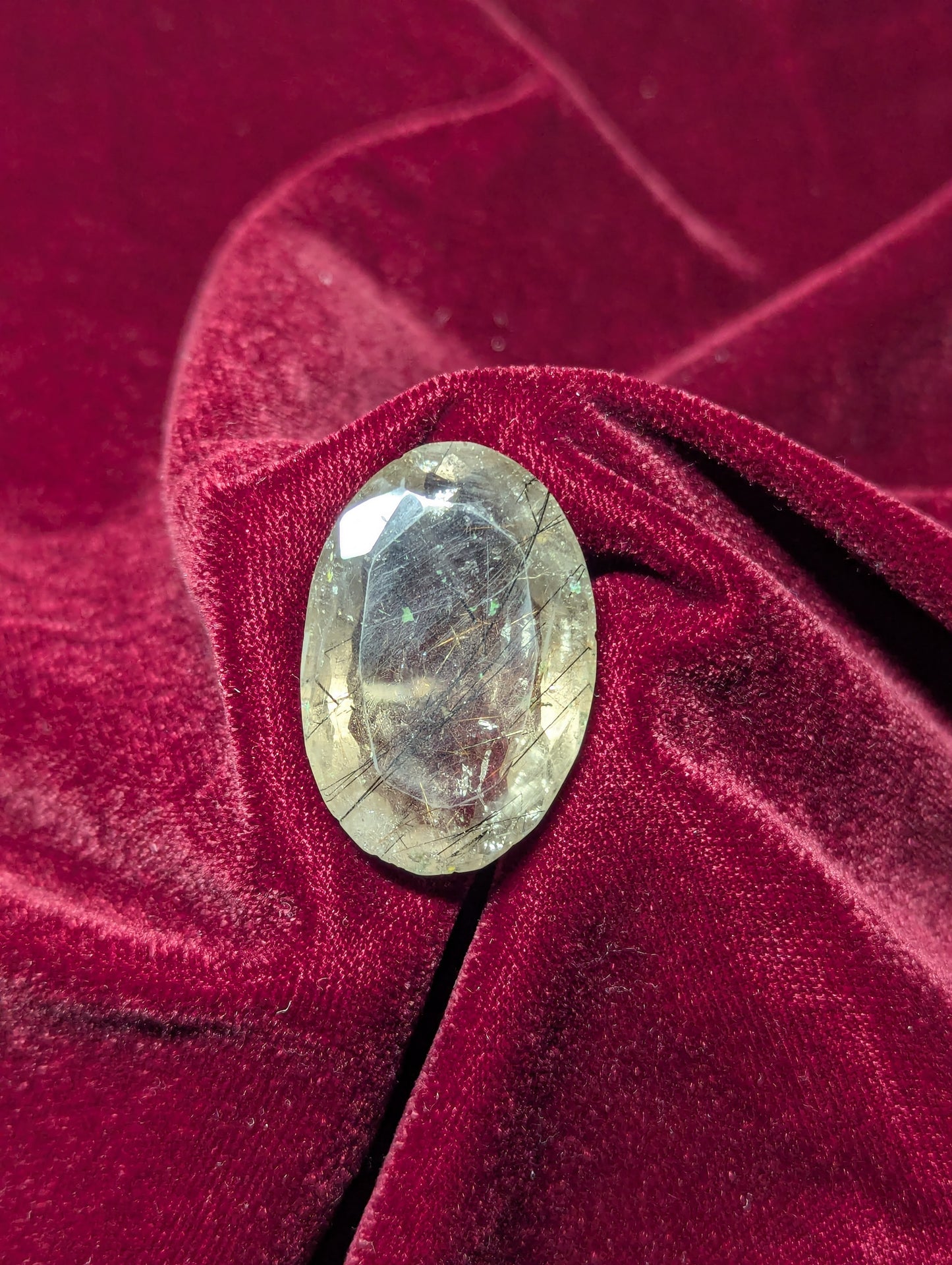 certified big quartz gemstone