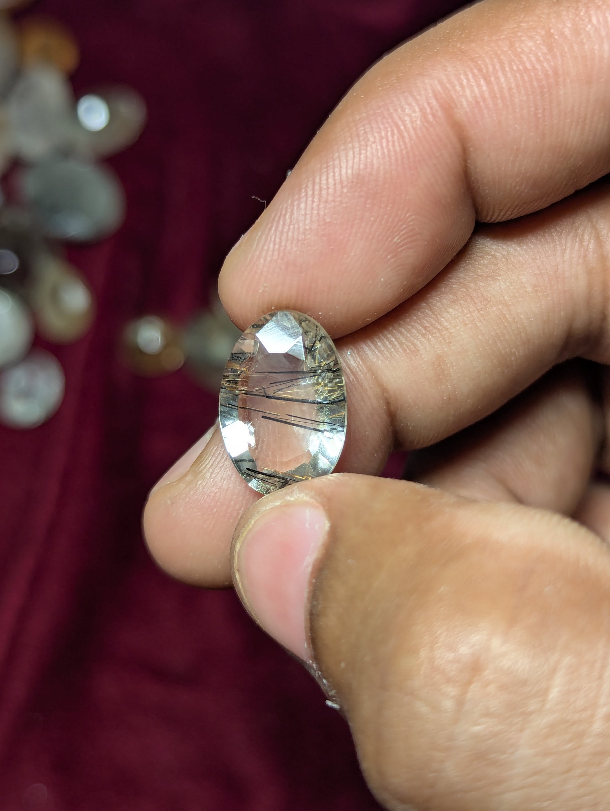 certified quartz 7.3 carat