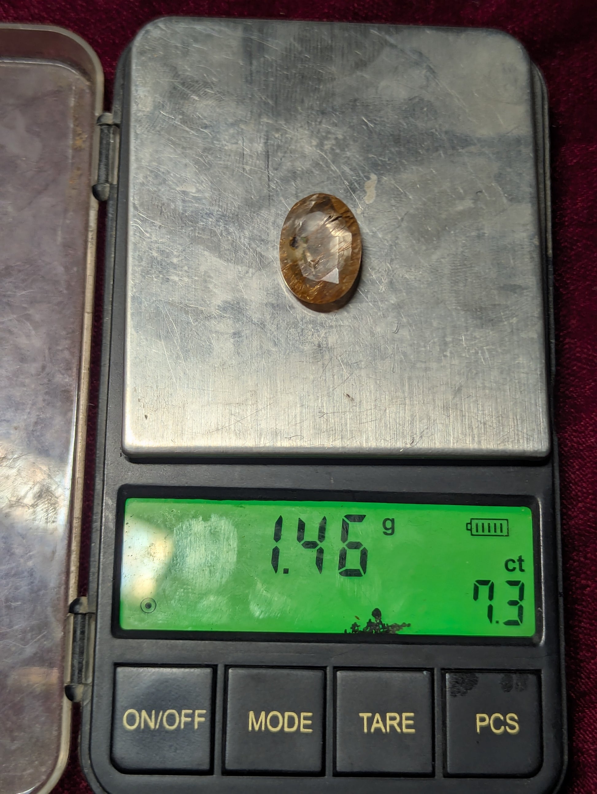 genuine clear quartz gemstone