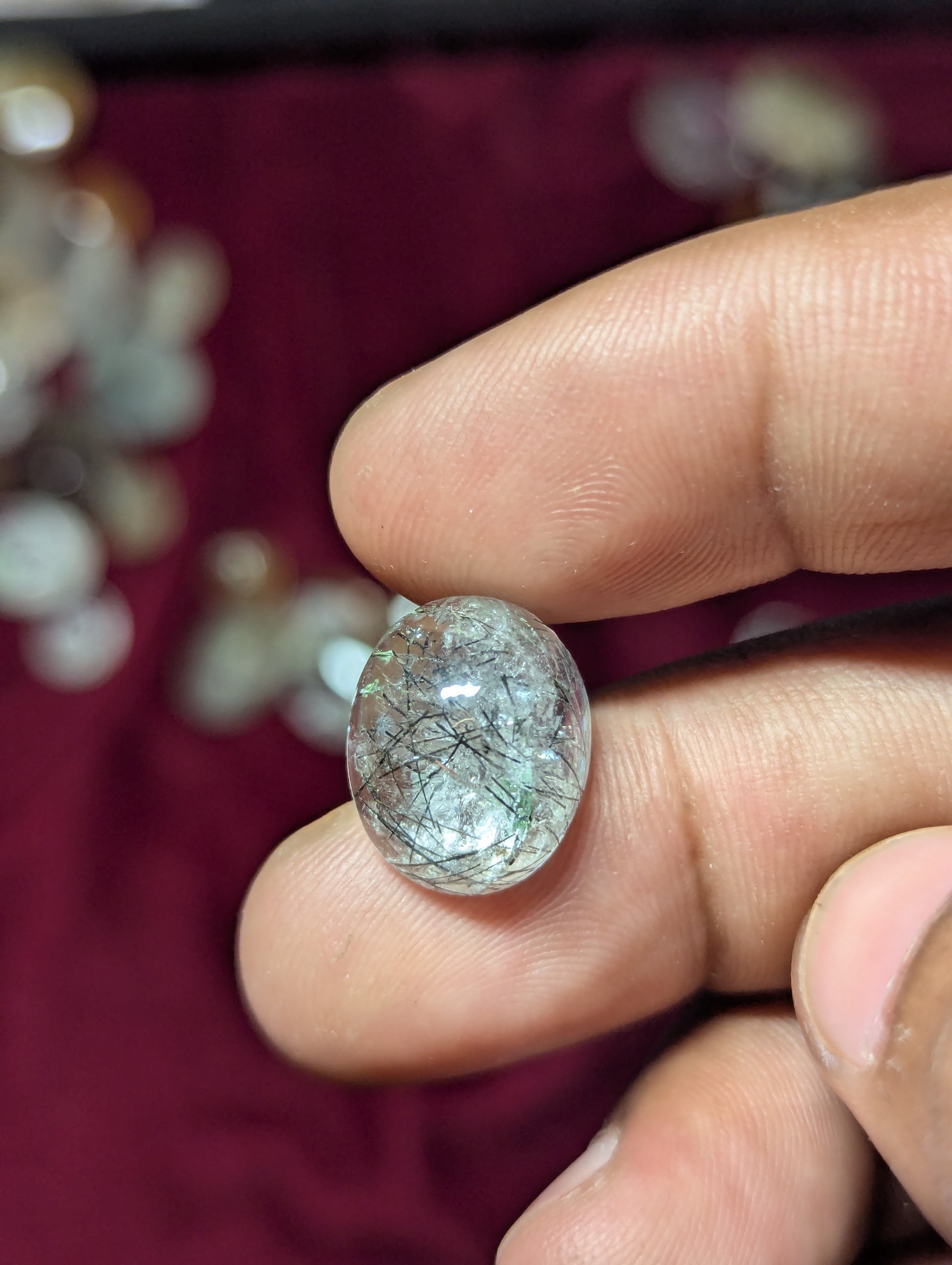 genuine clear quartz stone