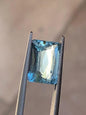 Natural Aquamarine Gemstone | 4.26 Carat Radiant Cut Sky Blue Aquamarine