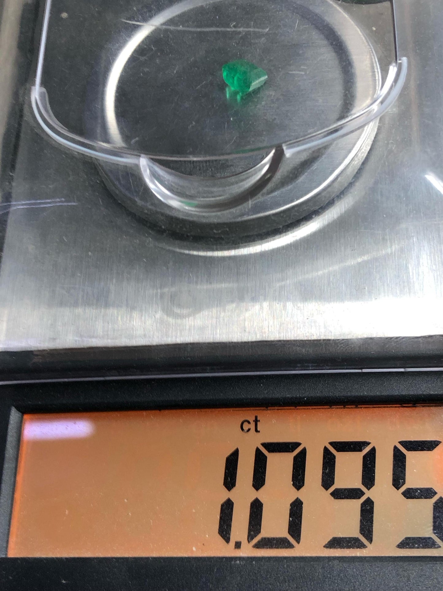 1.095 Carat Natural Panjshir Emerald | Square Cut Green Gemstone | Loose Emerald for Jewelry | Afghan Emerald | May Birthstone | Collectors