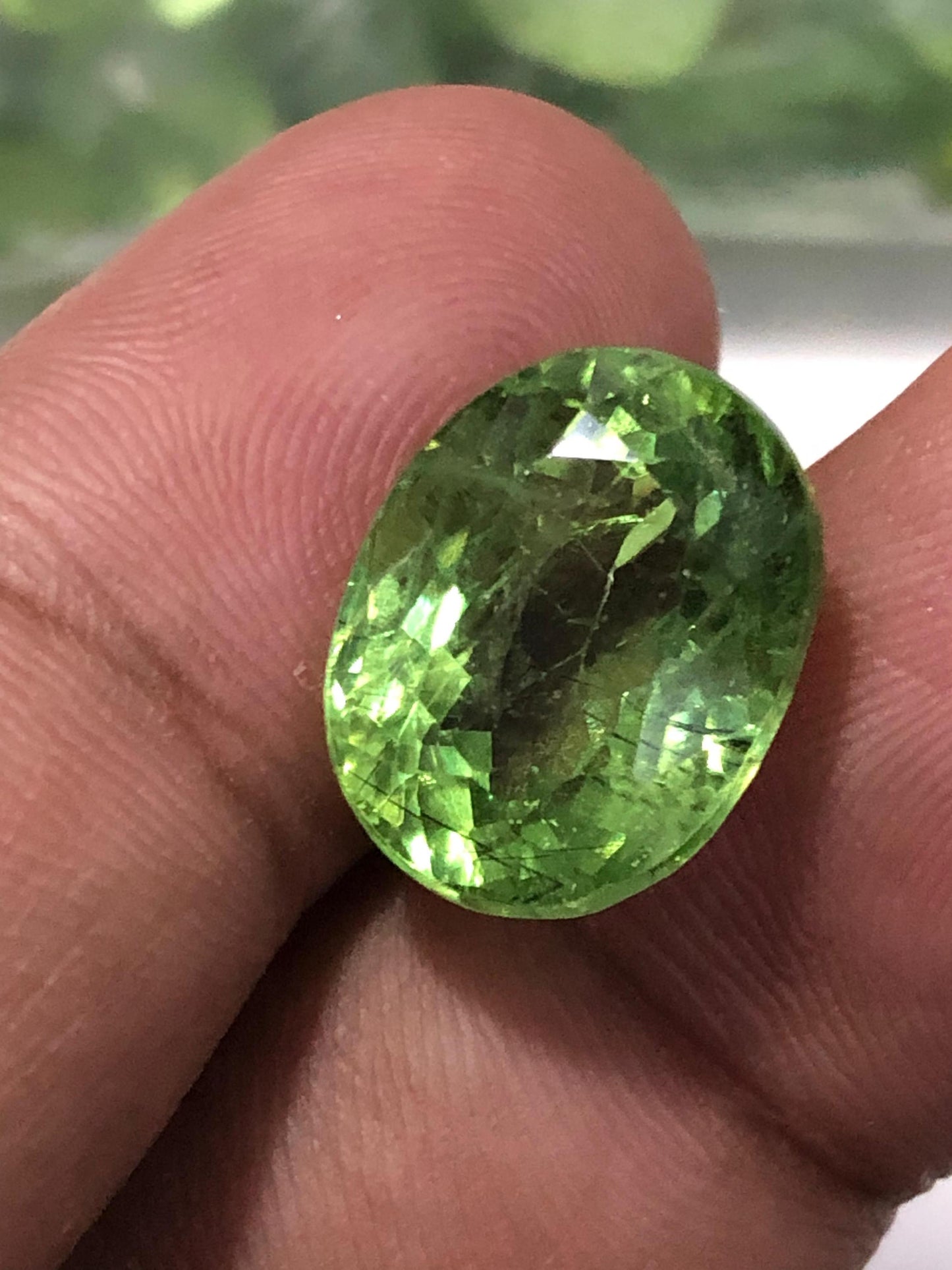 11.740 Carat Natural Peridot Loose Gemstone | Origin Supat Valley Pakistan