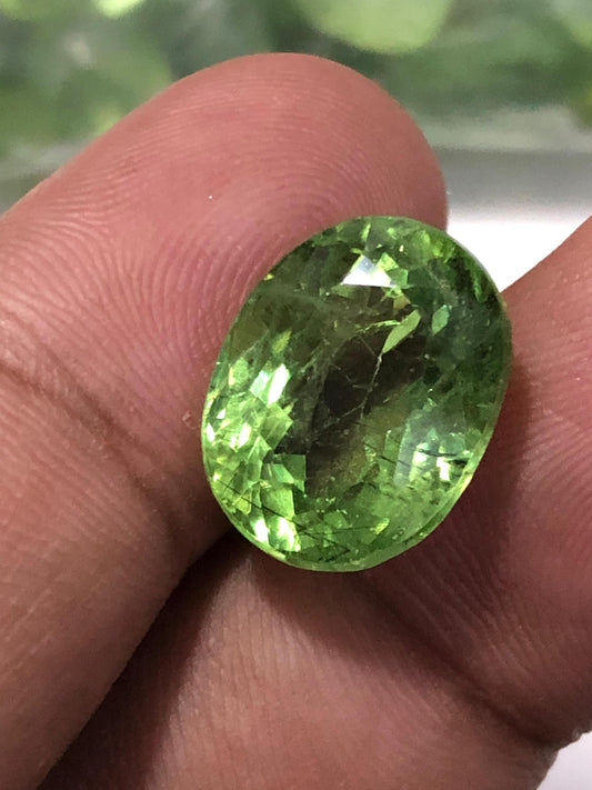 11.740 Carat Natural Peridot Loose Gemstone | Origin Supat Valley Pakistan