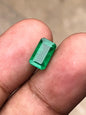 2.165 Carat Swat Emerald – Natural Green Rectangle Cut – Loose Gemstone