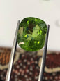 7.66 Ct Natural Peridot Gemstone – Supat Valley Origin – Loose Faceted Peridot for Ring