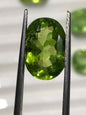 5.840 Carat Peridot Gemstone | Faceted Oval Loose Stone