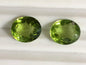5.50 Carat Peridot Pair | Natural Green Peridots for Earrings | Loose Gemstones