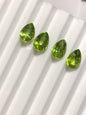 8.40 Carat Natural Peridot Pear Cut Set | Supat Valley Peridots | Loose Green Gemstones