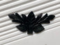 34.750 Carat Natural Black Tourmaline Leaf Carving – Handcrafted Gemstone