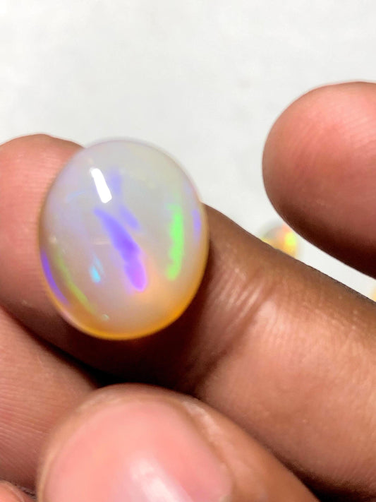 15.5mm x 13.1mm Opal Cabochon | 5.83 Carat Fire Opal
