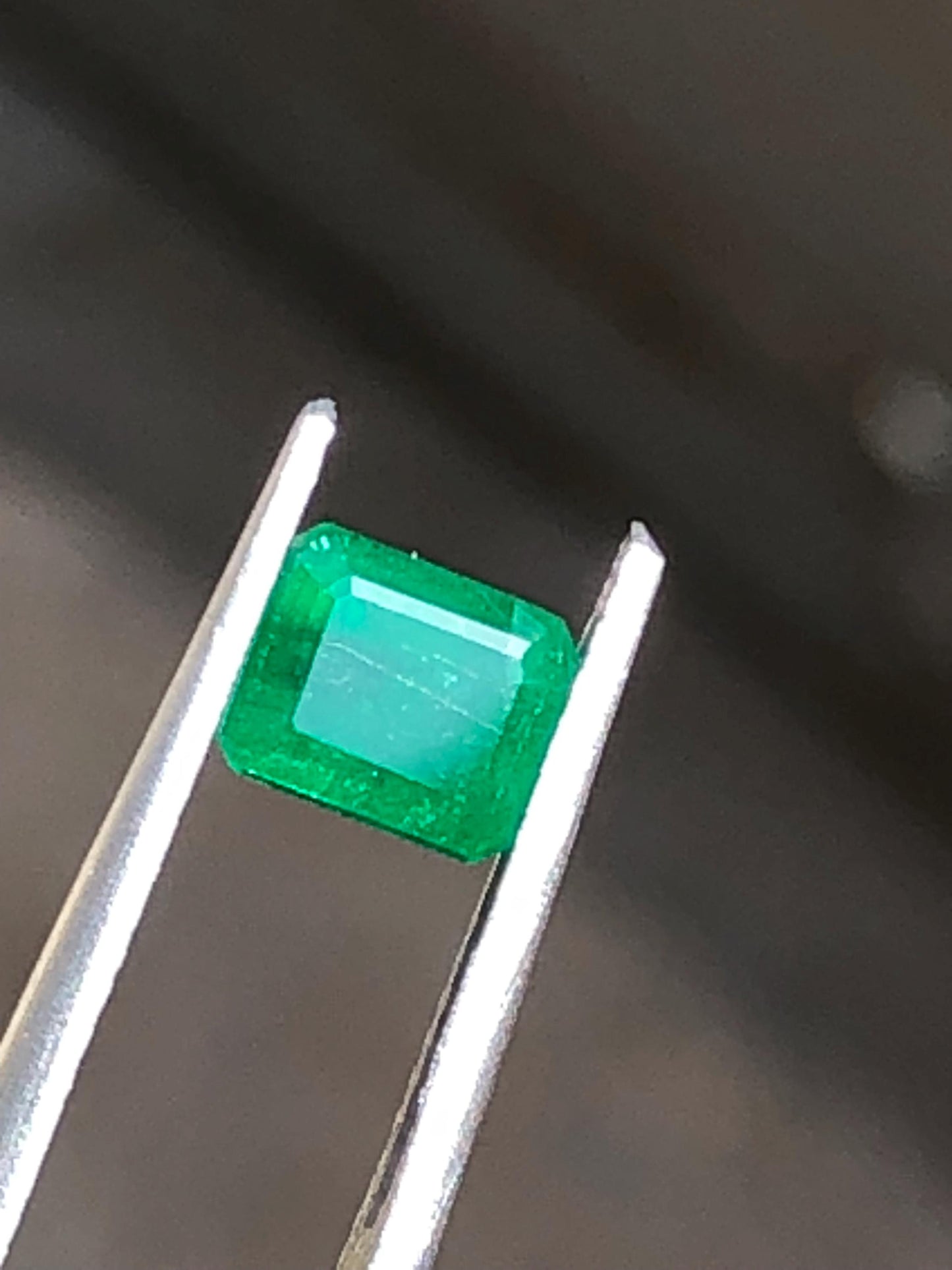 1.270 Carat Natural Swat Emerald – Rectangle Cut Green Gemstone