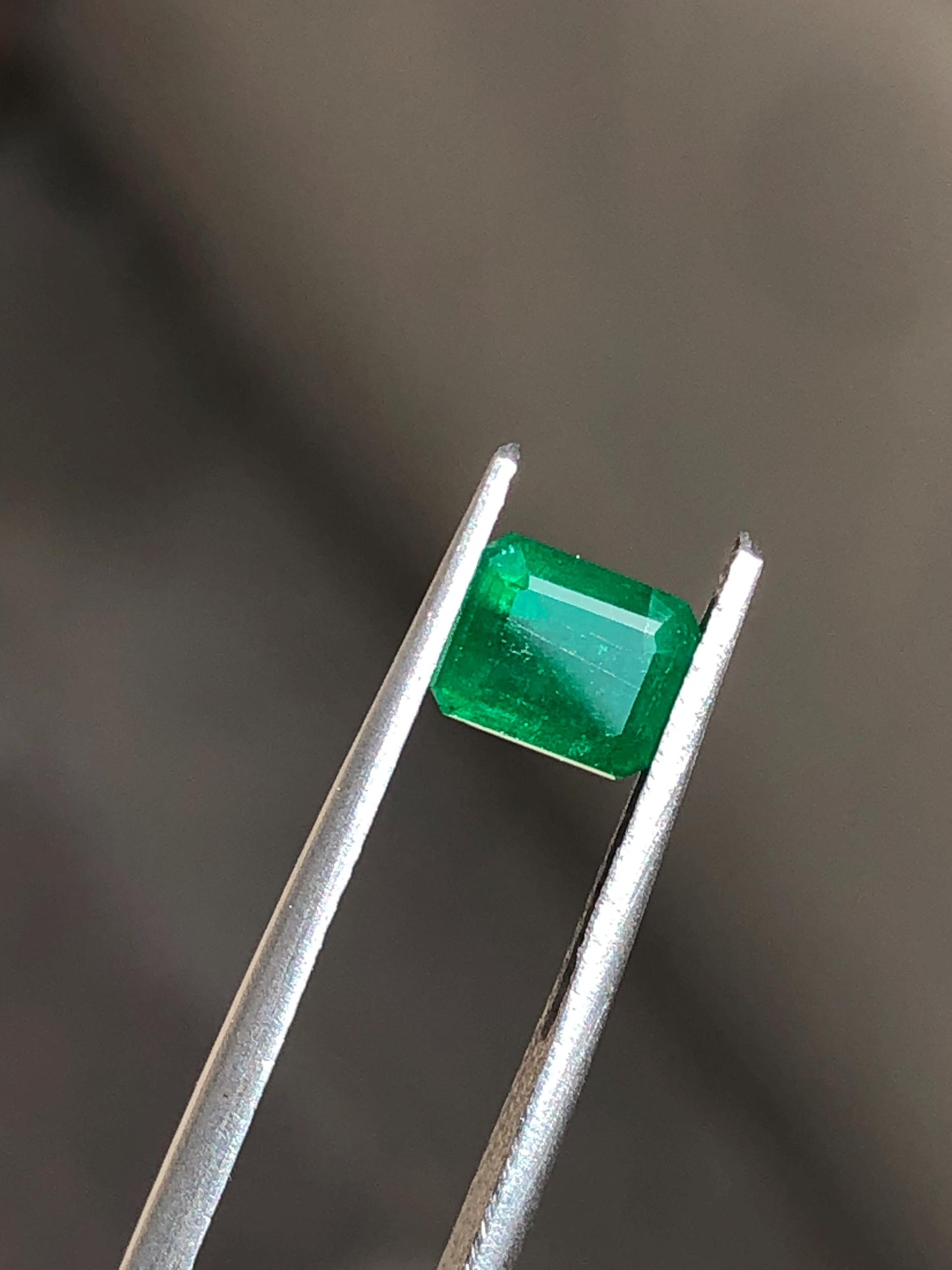 1.270 Carat Natural Swat Emerald – Rectangle Cut Green Gemstone