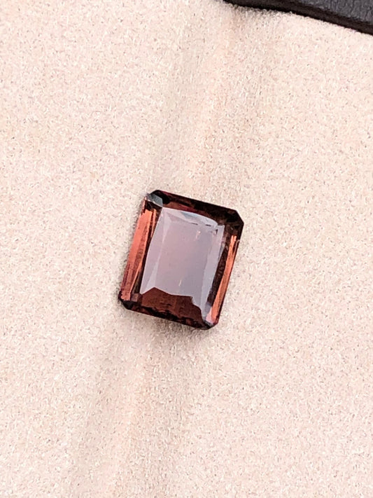 Faceted Brown Tourmaline 5.350 Carat | Dravite Loose Gemstone for Jewelry | Natural Cognac Stone