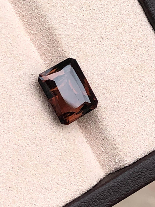 Faceted Dravite Tourmaline 8.390 Carat | Loose Golden Brown Tourmaline for Jewelry | Large Natural Gemstone