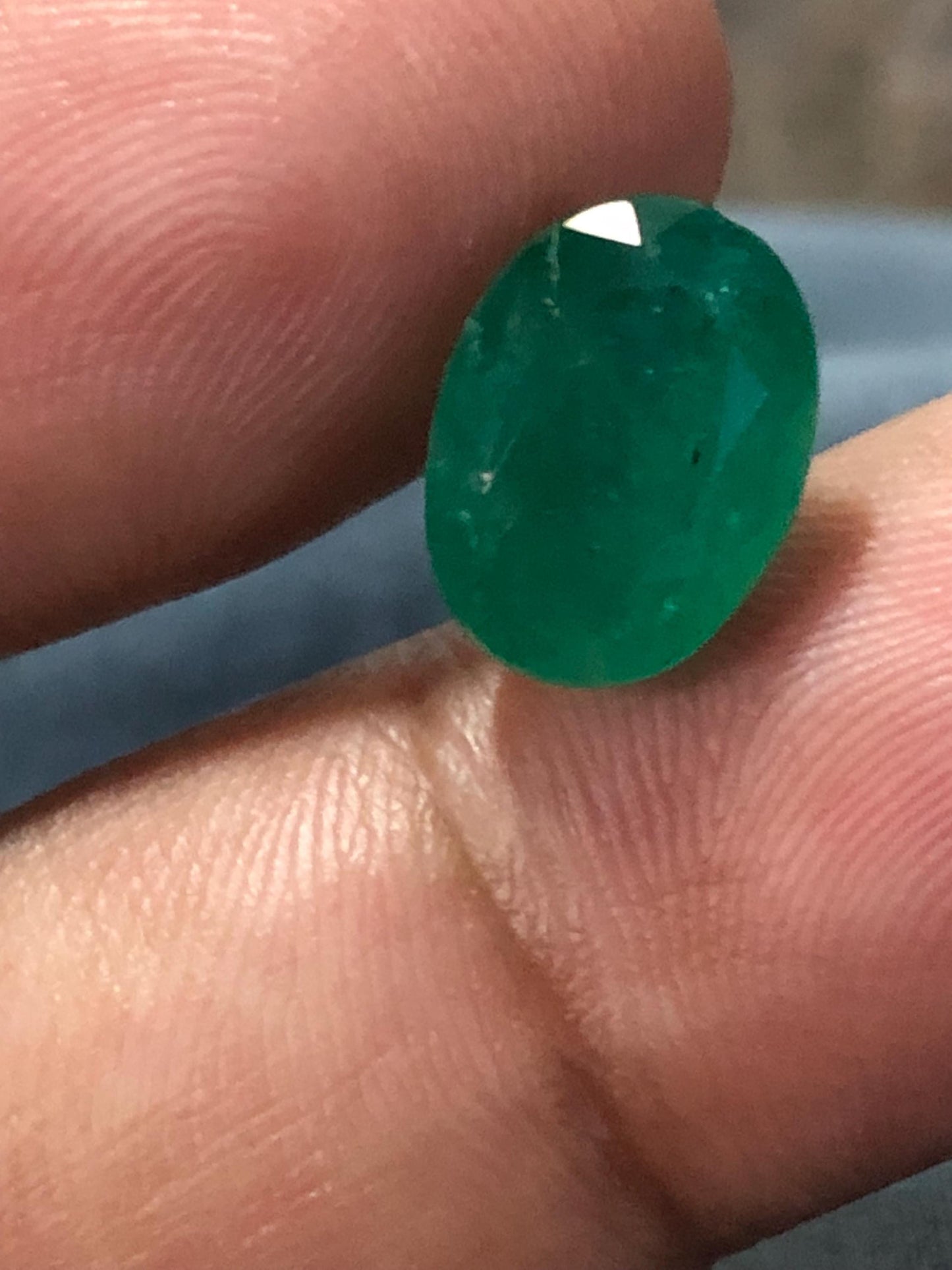 4.83 Carat Natural Emerald Oval Cut | Genuine Emerald Loose Gemstone