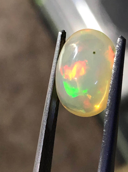 11.6mm x 8.3mm Opal Cabochon | 2.97 Carat Fire Opal