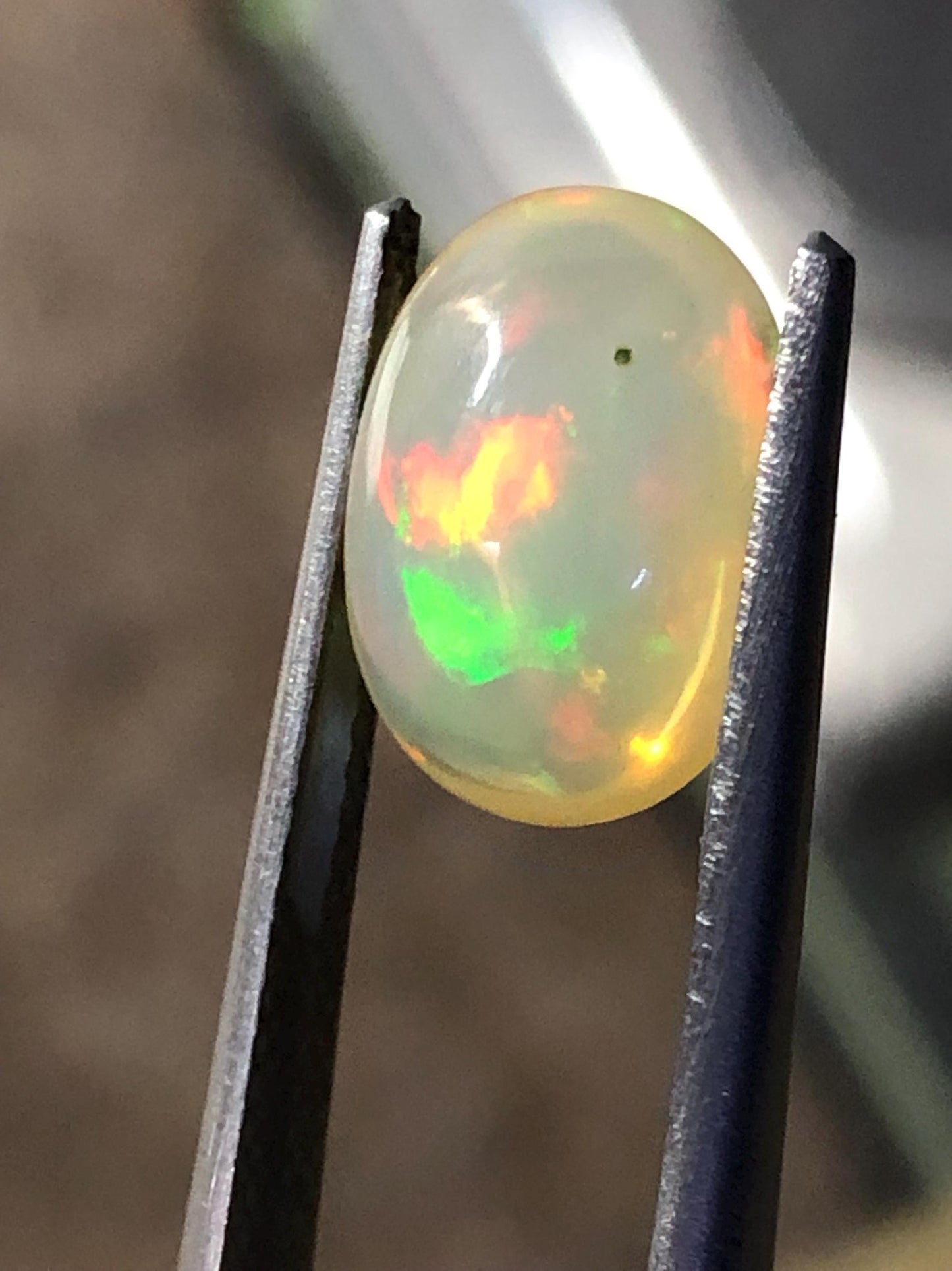 11.6mm x 8.3mm Opal Cabochon | 2.97 Carat Fire Opal
