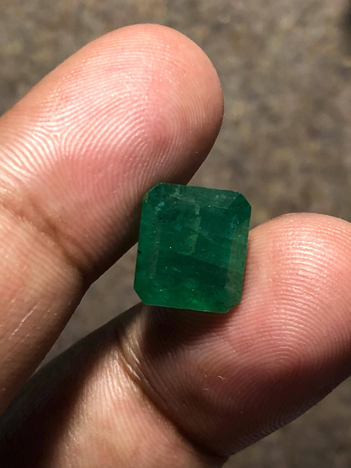 6.945 Carat Zambian Emerald | Loose Emeralds for Ring | Natural Green Gemstones