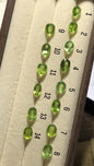 Oval Peridot Stone – Polished Green Gem for Rings, Pendants, or Wire Wrapping