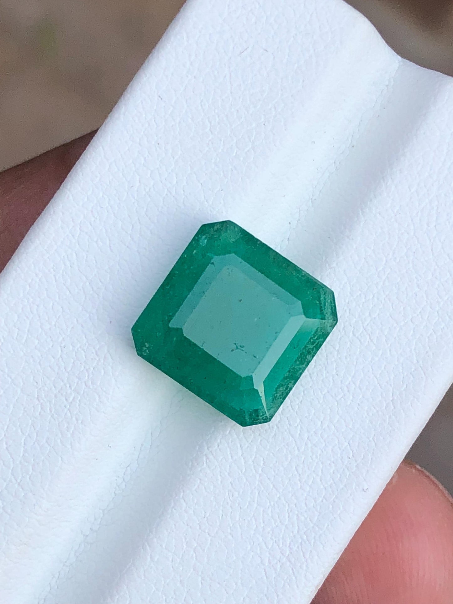 5.785 Carat Emerald Loose Green Gemstone Oval Cut - Origin Zambia