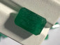 Natural Zambian Emerald 9.215 Carat | Deep Green Emerald Cut Loose Gemstone | Collector & Jewelry Stone