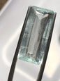Natural Aquamarine Gemstone 8.68 Carat | Emerald Cut Blue Aquamarine | Loose March Birthstone | Jewelry Making Gem