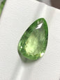 Natural Rutile Peridot 6.40 Ct | Pear Shape | Loose Green Gemstone for Jewelry
