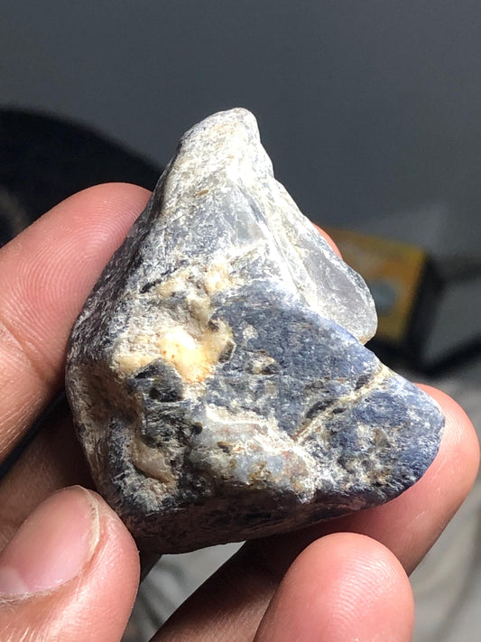 Raw Blue Sapphire Crystal | 263.40 Carat, Afghanistan Mineral Specimen