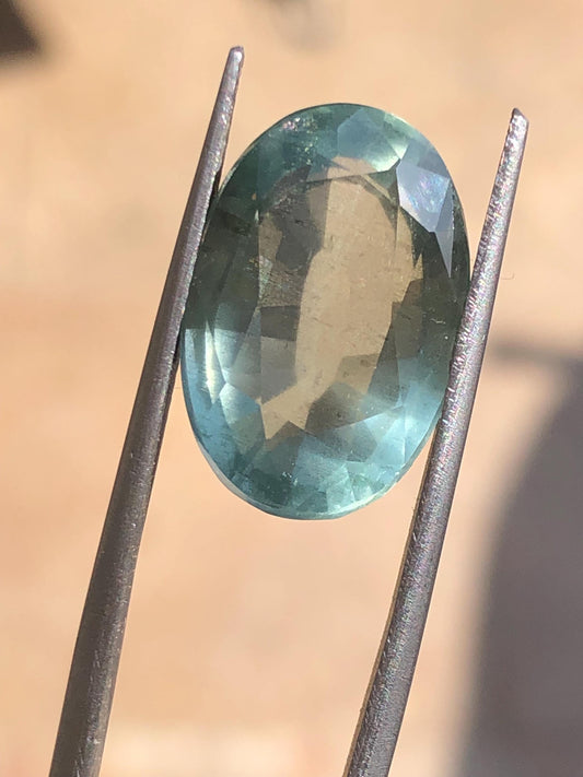 15.00 Ct Natural Aquamarine | Big Size Oval Cut Blue Aquamarine Gemstone