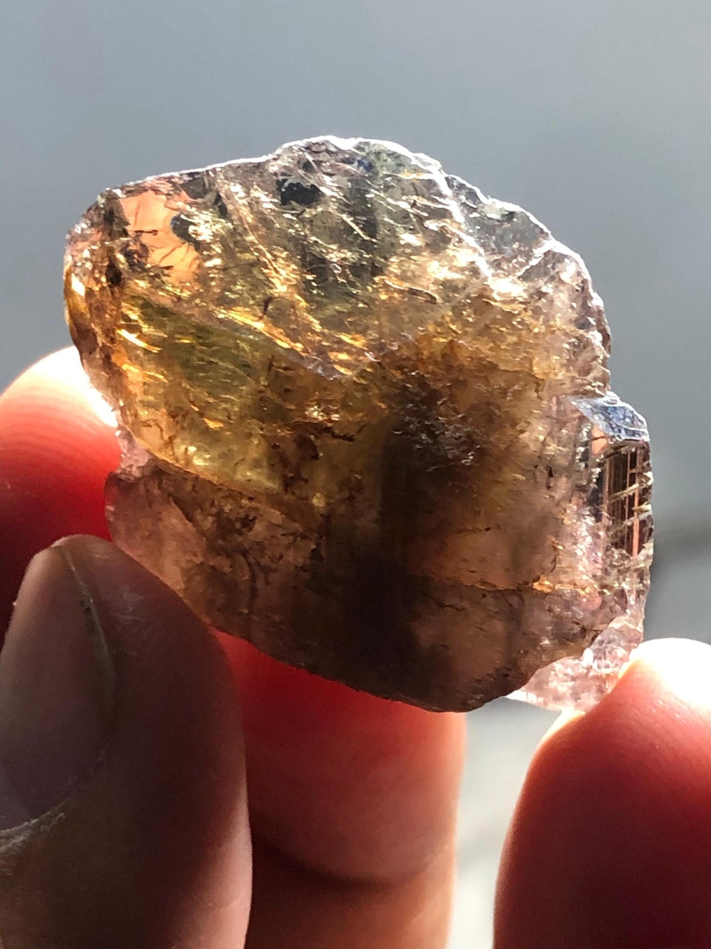 Natural Kornerupine Rough 75.36 Carat | Rare Green Brown Crystal | Untreated Mineral Specimen | Collector Gemstone