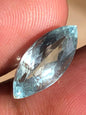 Natural Aquamarine 3.37 Ct | Marquise Cut Blue Aquamarine | Loose Gemstone | March Birthstone