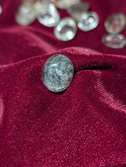 natural quartz gemstone close view
