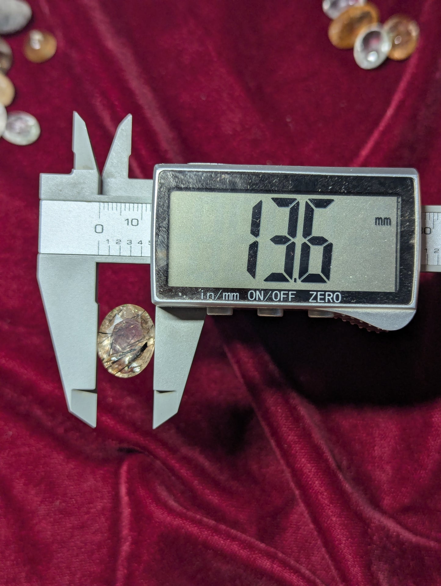 premium clear quartz gemstone