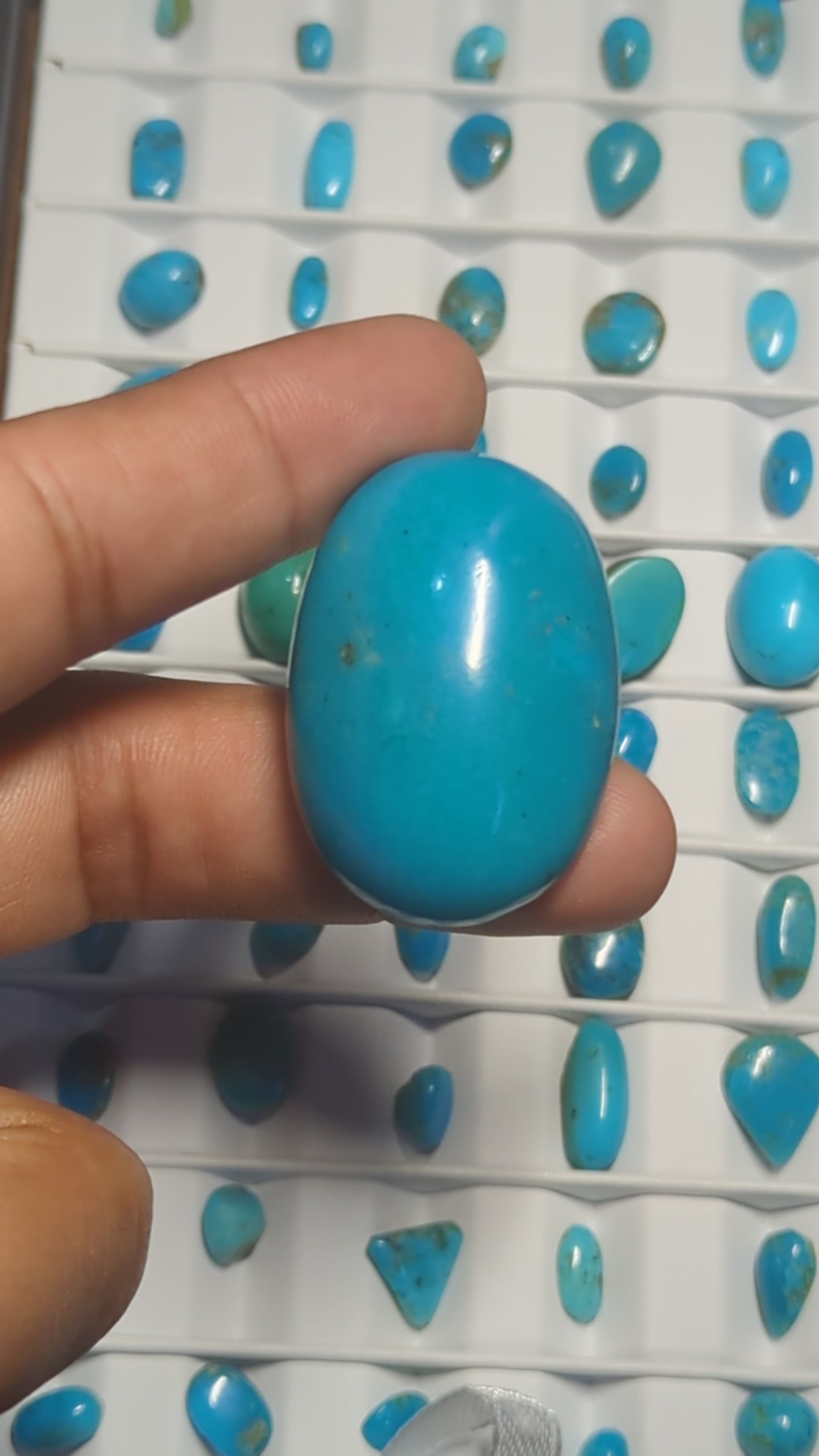 polished feroza gemstone surface