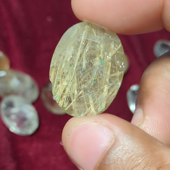 high clarity quartz gem