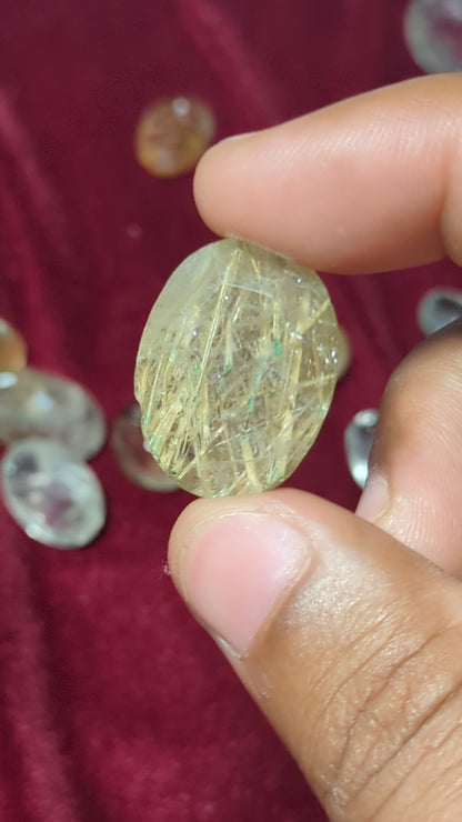 high clarity quartz gem