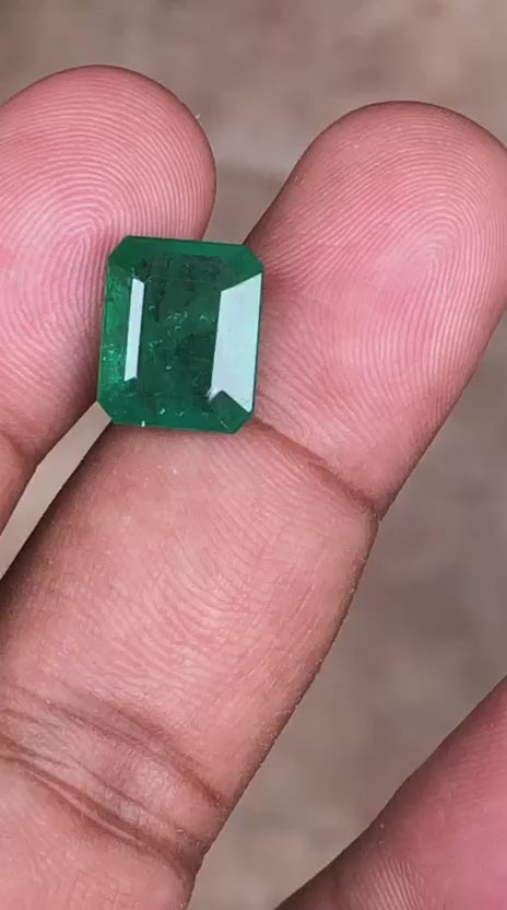 6.405 Carat Zambian Emerald