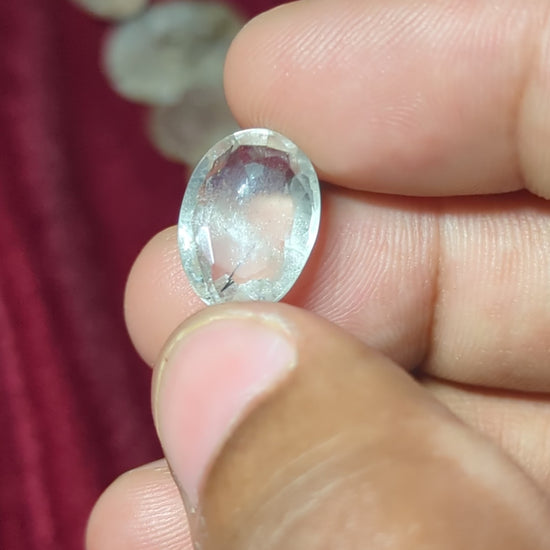 polished clear quartz